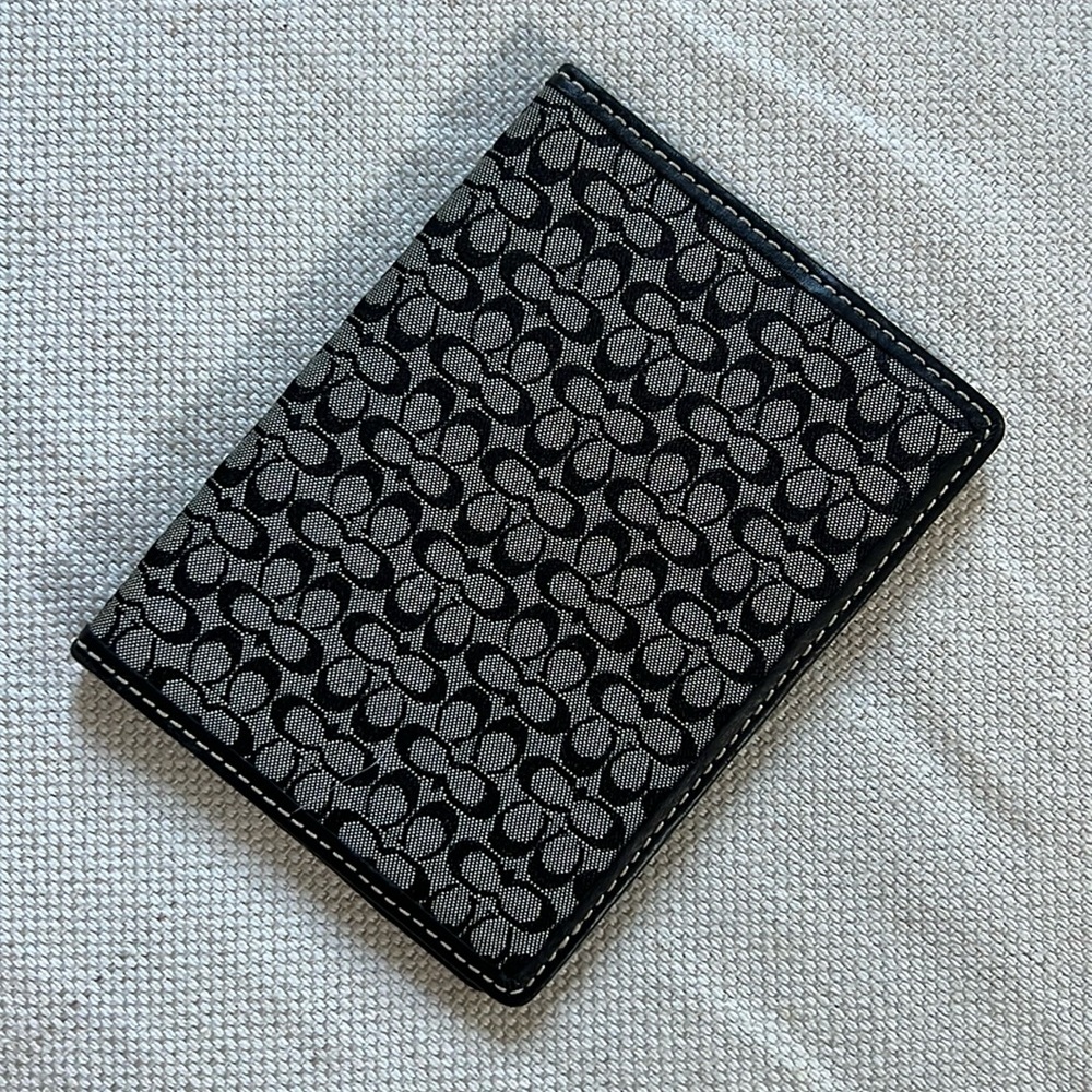 Coach Passport holder